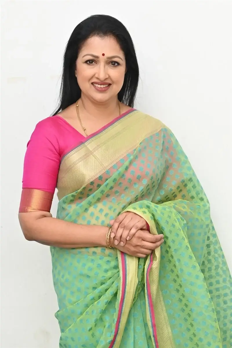 Indian Actress Gautami Tadimalla at Anni Manchi Sakunamule Movie Interview